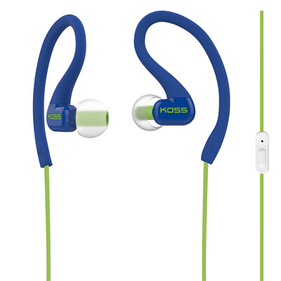 

Gauss KOSS KSC32iB ear hanging sports earplugs with wheat blue