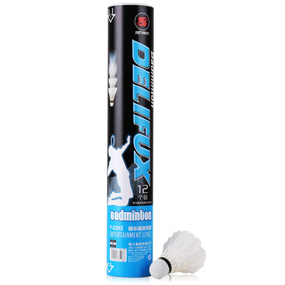 

Effective deli popular F2201 training badminton selected feathers 6 loaded