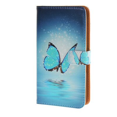 

mooncase Sony Xperia e4g относится к премиум - пу - кожа Flip бумажник стиль и дизайн kickstand дело покрытия / A09