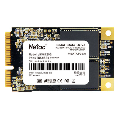 

Netac N5M 120G mSATA SSD