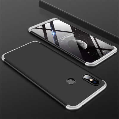 

Goowiiz Phone Case For Xiaomi Mi 88 SE6XA2Note 3 Fashion Color collision 360 Degree Coverage PC Full Protection