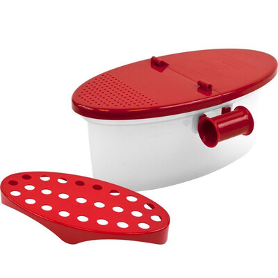 

UpperX Microwave Pasta Cooker Spaghetti Cooking Box Vegetable Kitchen Gadget
