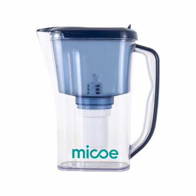 

MICOE Household Kitchen Water Purifier 25 Liter Large Capacity Activated Carbon Filter Kettle 10 Cup Water Pitcher with Filter