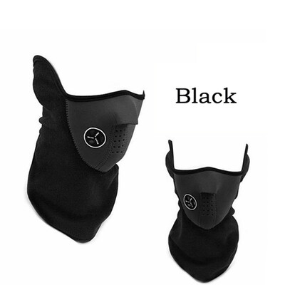 

Vanker Unisex Dustproof Windproof Half Face Mask Veil Guard Cap For Snowboard Ski Hiking Black