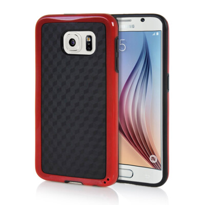 

MOONCASE Soft Flexible Silicone Gel TPU Skin Shell Back ЧЕХОЛ ДЛЯ Samsung Galaxy S6 Red