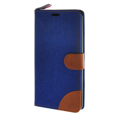 

MOONCASE Zenfone 2 ZE550ML 5.5" , Leather Wallet Flip Stand ЧЕХОЛ ДЛЯ ASUS Zenfone 2 5.5 inch ZE550ML / ZE551ML Dark blue