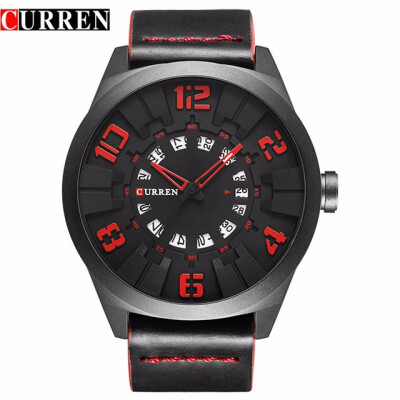 

2017 New CURREN Watches Men Fashion Luxury Man Sport Clock Male Military Wristwatch Leather Quartz Watch Relogio Masculino 8258