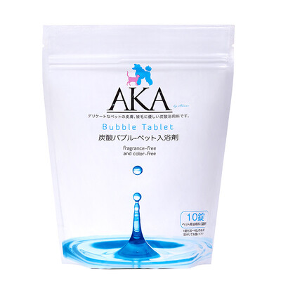 

Deep decontamination&deodorization of SPA products in AKANE AKA pet bathing lotion