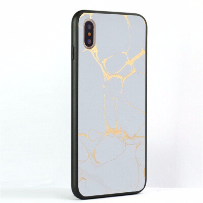 

Marble Phone Case For iPhone X 5 5s 6 7 8 Plus Soft TPUHard PC