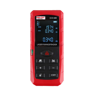 

DELICI ELECTRIC laser range finder infrared range finder hand-held infrared measuring instrument electronic ruler measuring room electronic range economic type