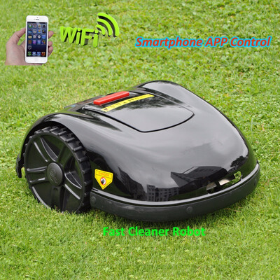 

Robot Garden Tool E1600T with NEWEST Smartest Gyroscope Function 500m virtual wire&500pcs pegs 4pcs extra Free blade