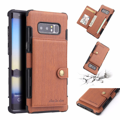 

SHS Phone Case For Huawei Mate 10 LiteMaimang 6Nova 2IHonor 9I Fashion Concise Leather Wire Drawing Multifunction