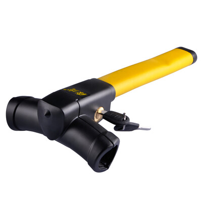 

SENHUSF-337D broken window yellow leather T-lock car steering wheel lock car lock anti-theft lock head lock handlebar lock