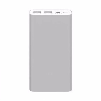 

New 2018 For Xiaomi Mi Power Bank 2 10000 mAh 18W Quick Charge 10000mAh Powerbank Supports Dual USB Output External Battery Pack