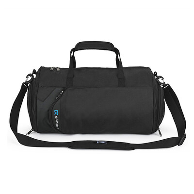 

IX Travel Bag Fitness Bag Business Travel Bag Shoulder Casual Tote Dry&Separate 8036 Black