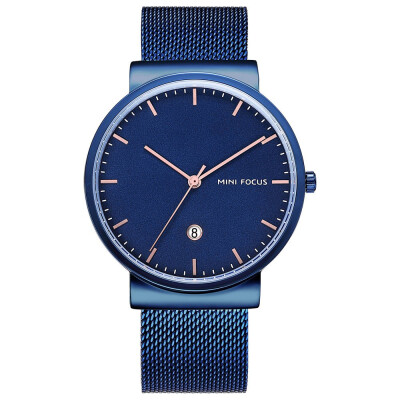

BOFUTE Male Watches Casual Watch Japanese Quartz Movement Calendar Waterproof Metal Mesh Belt 0184G