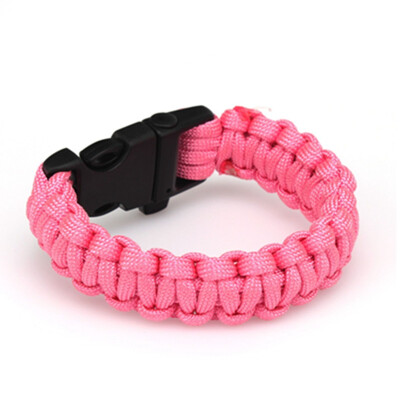 

Outdoors Survival Rope 550 Paracord Escape Emergency Bracelet Wristband Bracelet