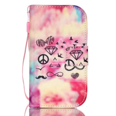 

MITI i8190 Flip Cover PU Leather Phone Bag Case For Samsung Galaxy S3 Mini i8190 Wallet Style Stand Design With Card Slot