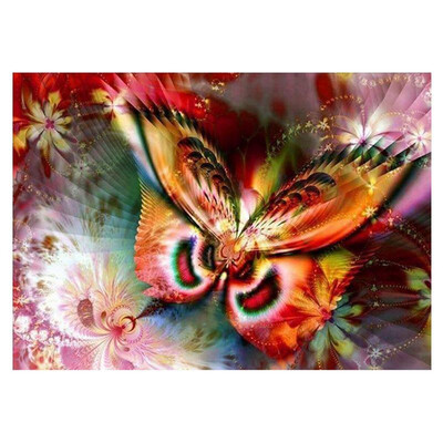 

UpperX DIY 5D Diamond Painting Embroidery Colorful Butterfly Cross Stitch Tool Set Tool Decoration