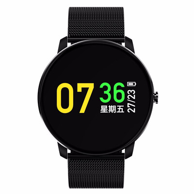 

Metal Strap Color Screen Sports Tracker Smart Wristband Heart Rate Blood Pressure Oxygen Monitor Waterproof Fitness Smart Bracelet