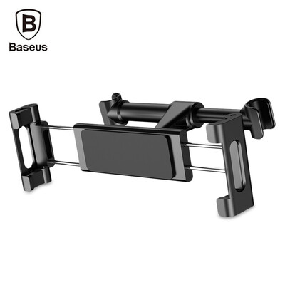 

Baseus Universal Car Mount Holder Adjustable Stretchable Back Seat Headrest Bracket for Cellphone Tablet