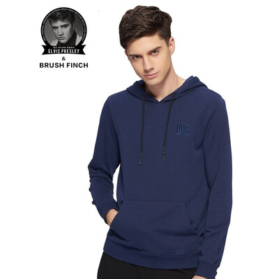 

Brush Finch Mens Pullover Crew Neck Fashion Wild with Long-Sleeved T-Shirt