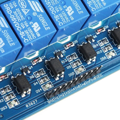 

Active Low 8 Channel Relay Module Board for Arduino PIC AVR MCU DSP ARM 5V