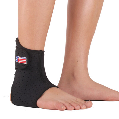 

Sports Basketball Elastic Ankle Foot Brace Support Wrap Adjustable Breathable Ankle Brace