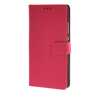 

MOONCASE Huawei Ascend P8 чехол Лич Слот кожи Кожа карт бумажника сальто кронштейн задняя крышка Крышка Ярко-розовый