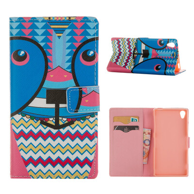

MOONCASE ЧЕХОЛ ДЛЯ Sony Xperia Z3 Flip PU Leather Fold Wallet Card Slot Kickstand Back [Pattern series] /a05