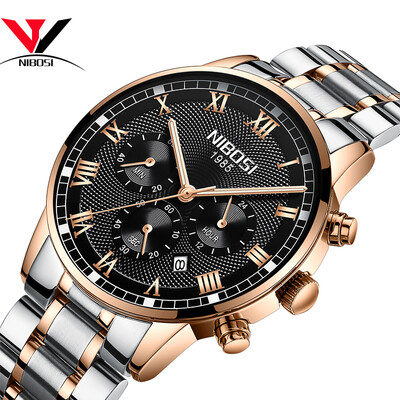 

Relogio Masculino NIBOSI Famous Men Watches Luxury Top Brand Mens Fashion Casual Dress Watch Military Army Quartz Wristwatches