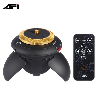 

AFI MRP01 Mini Electric Panorama Head 360¡ã Rotation Time Lapse Tripod Head for Selfie Stick Smartphones for GoPro Action Camera P