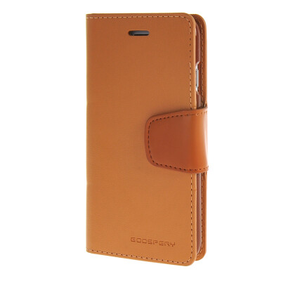 

MOONCASE чехол для iPhone 6 Plus (5.5") PU Leather Flip Wallet Card Slot Stand Back Cover Brown