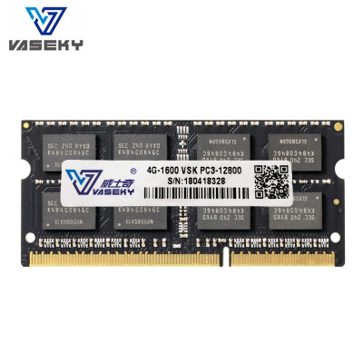 

VASEKY DDR3 1333 1600 2GB 4GB 8GB laptop notebook RAM memory