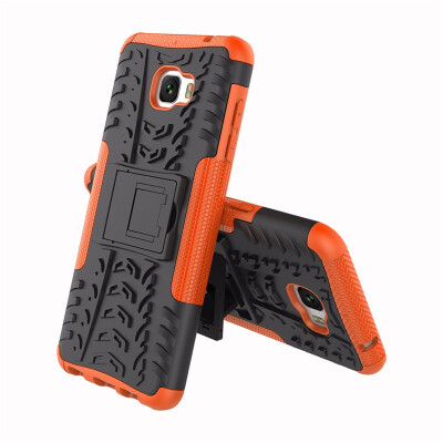 

Goowiiz Phone Case For Samsung Galaxy C7 ProC9 ProJ2 Pro 2018 Armor Tire Texture Rugged Protection PCTPU Silicone