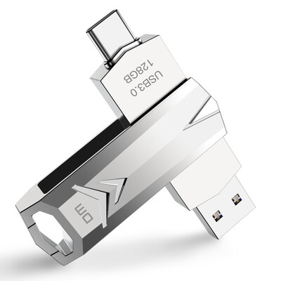 

DM PD098 high speed Type-C 128G USB30 dual interface OTG mobile phone U disk