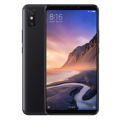 

Mi Max3 Big screen game smartphone 6GB128GB Black Full Netcom 4G mobile phone Dual card dual standby