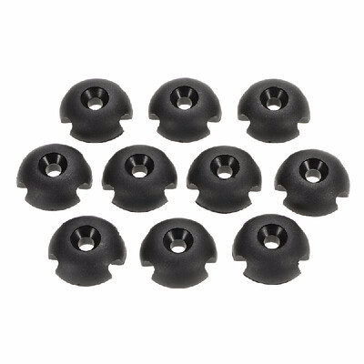 

10pcs Slotted Round Deck Line Guide Kayak Accessories for Boat Canoe Kayak