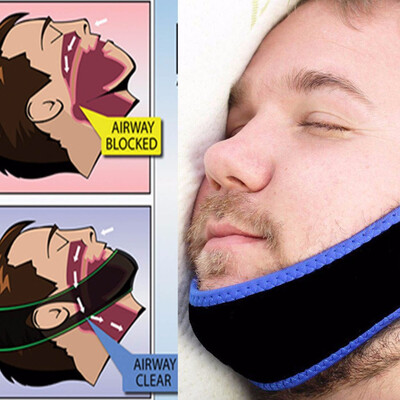 

2 PCS Anti Snoring Chin Strap Stop Snoring Devices for Men Women Adjustable Snore Reduction Chin Straps Advanced Sleep Aids