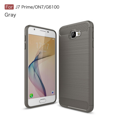 

For Samsung Galaxy J7 prime Carbon Fiber Phone Cases Soft TPU Anti-Knock Cover For Samsung Galaxy J7 prime Case