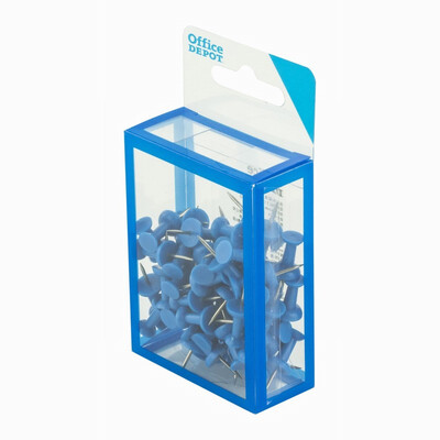 

Oudu office (officedepot) work nail / tack / pin / pushpin / drawing board by nail / 23mm blue 60 / box DPP115-B