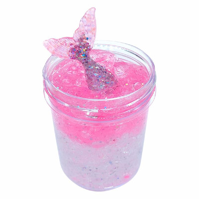 

60ML Magic Crystal Mixing Mud Wonderful Super Soft And Non-sticky Clay Mermaid Slime Stress Relief Toys Children Gift