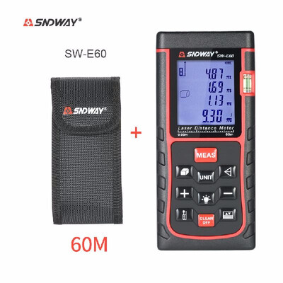 

Romacci 150m Mini Handheld LCD Digital Laser Distance Meter Range Finder Distance Area Volume Measurement 100 Groups Data Storage