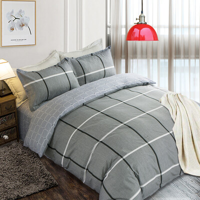 

Yier four-piece cotton home textile bedding sheets quilt cover pillowcase cotton twill kit 15 m 18 m bed quilt cover