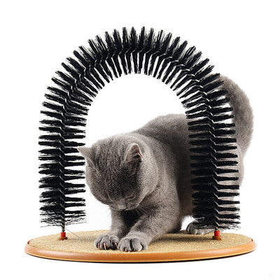 

Dipper pet cat scratch board self-curtain arched hair cat cat scratching cat claw board baby cat toy comb brush hair brush cat scratching itching cat toy