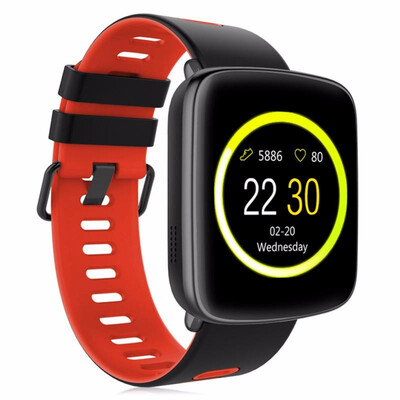 

KingWear GV68 Smartwatch IP68 Waterproof Bluetooth 40 Android iOS Compatible Heart Rate Monitor Remote Camera Pedometer
