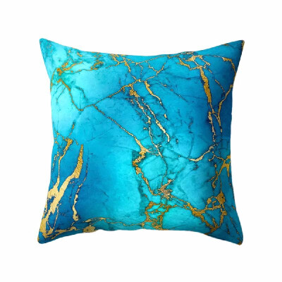 

Colorful Pillowcase 4545 Rosiest Geometric Marble Texture Pillow Case Super Soft Throw Sofa Bed Cushion Cover Protector