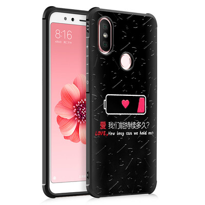 

Goowiiz Fashion Phone Case For Xiaomi Mi 66XA2 Luxury 3D Cute Cartoon Slim Full Soft Silicone Prevent falling