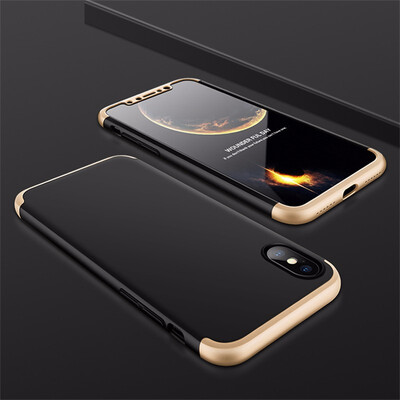 

Goowiiz Phone Case For Iphone 55s66s Fashion Color collision 360 Degree Coverage PC Full Protection