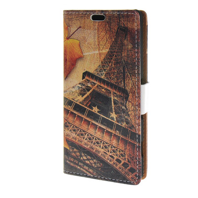 

MOONCASE чехол for Sony Xperia Z4V Кожа флип держатель кошелек стиль карты и Kickstand крышки случая [Симпатичные шаблон] дизайн / a07